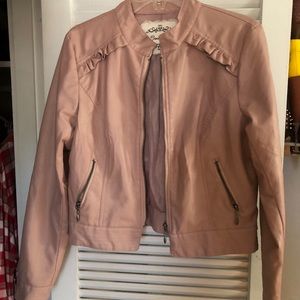 NWOT Faux leather jacket